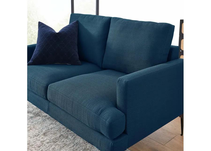 Evermore Upholstered Fabric Loveseat