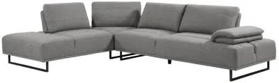 Arden 2-piece Adjustable Back Sectional Taupe