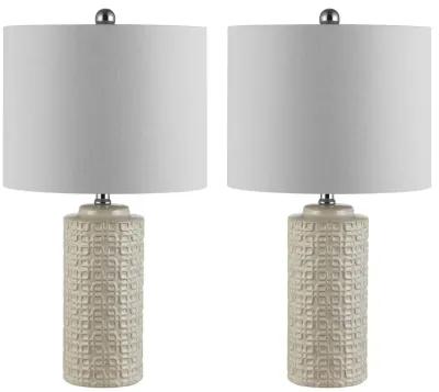 ARTEF CERAMIC TABLE LAMP  - Set of 2