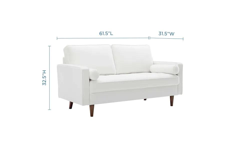 Valour Performance Velvet Loveseat