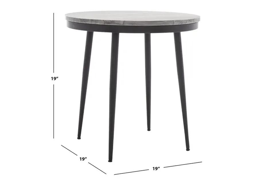 NYLAH MARBLE SIDE TABLE