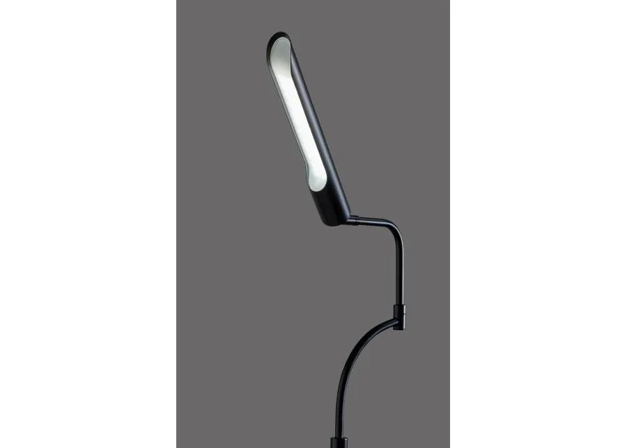 Zane LED Floor Lamp w. Smart Switch- Black