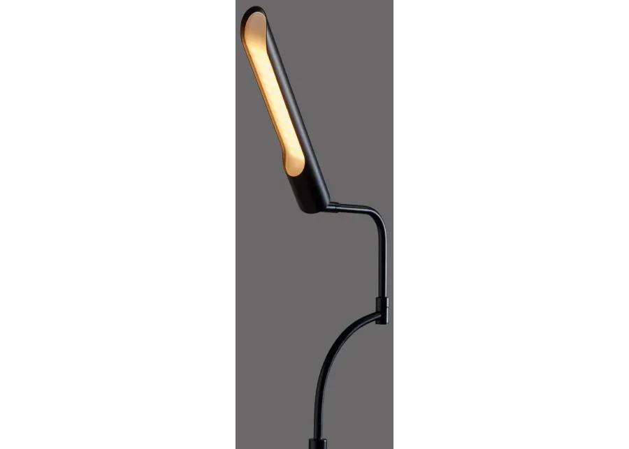 Zane LED Floor Lamp w. Smart Switch- Black