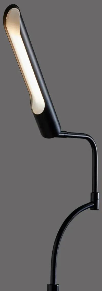 Zane LED Floor Lamp w. Smart Switch- Black