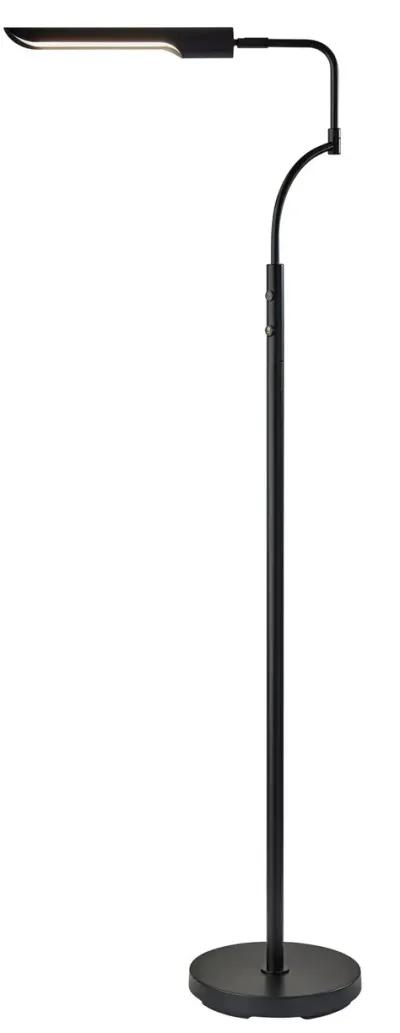 Zane LED Floor Lamp w. Smart Switch- Black