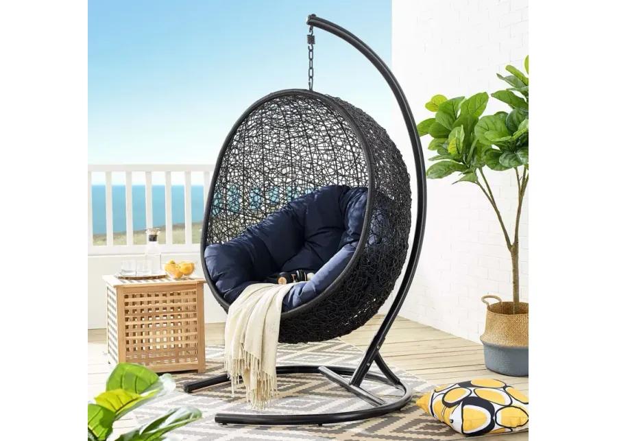 Encase Swing Outdoor Patio Lounge Chair