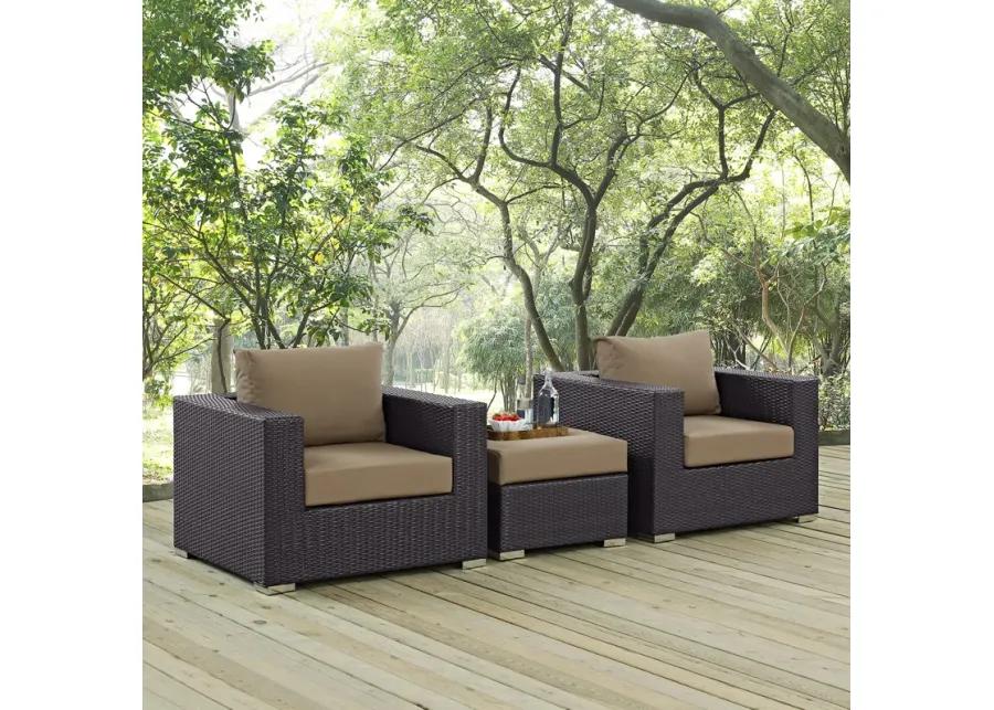 Convene 3 Piece Outdoor Patio Sofa Set