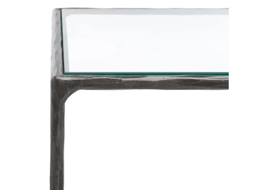 Jessa Metal Square End Table