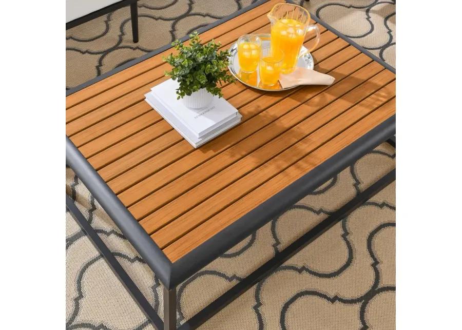 Stance Outdoor Patio Aluminum Coffee Table