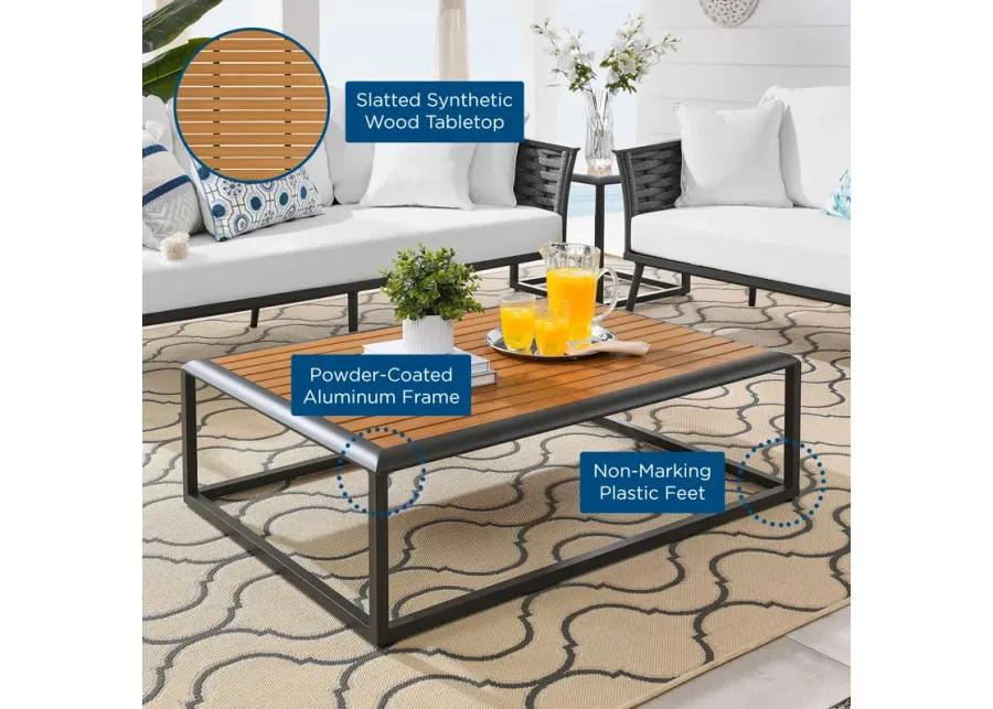 Stance Outdoor Patio Aluminum Coffee Table