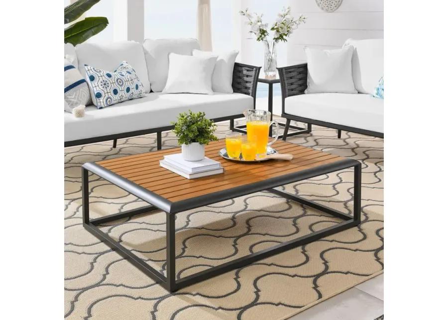 Stance Outdoor Patio Aluminum Coffee Table