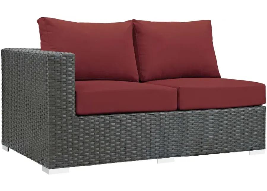 Sojourn 11 Piece Outdoor Patio Sunbrella® Sectional Set