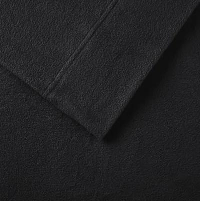 True North by Sleep Philosophy Micro Fleece Black Sheet Set