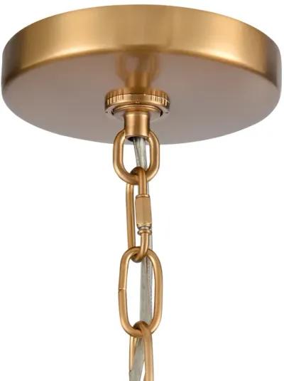 Leo 22'' Wide 4-Light Pendant - Brushed Gold