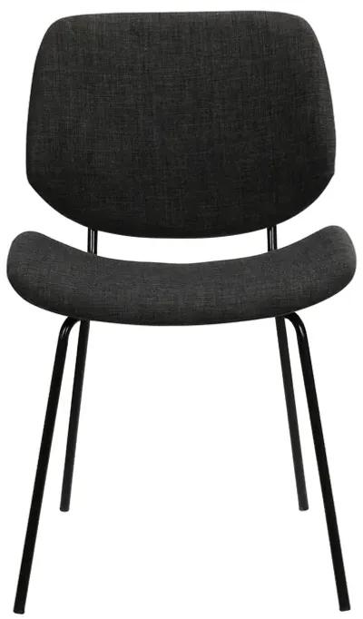 Quest Charcoal Modern Dining Accent Chair