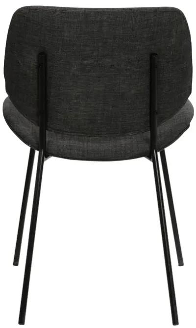 Quest Charcoal Modern Dining Accent Chair