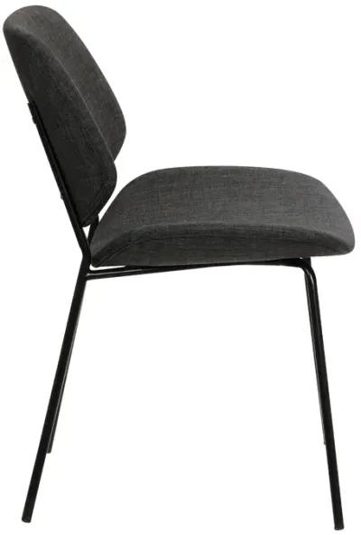 Quest Charcoal Modern Dining Accent Chair