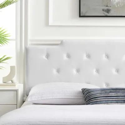 Juliet Tufted Full/Queen Performance Velvet Headboard