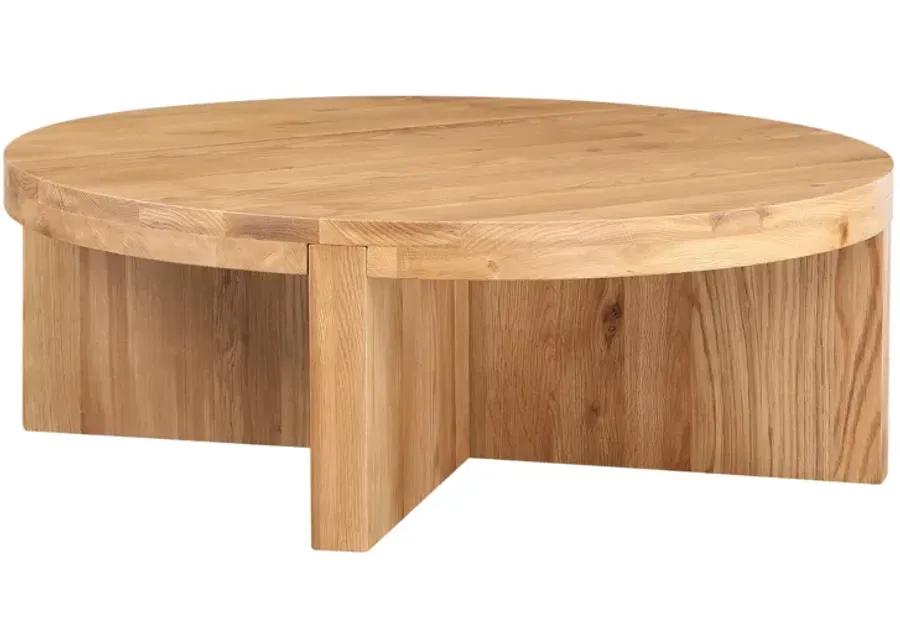 FOLKE ROUND COFFEE TABLE