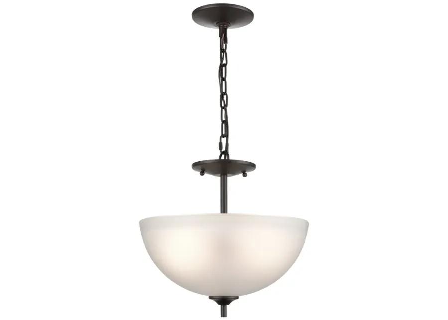 Jackson 14" Wide 2-Light Pendant - Oil Rubbed Bronze