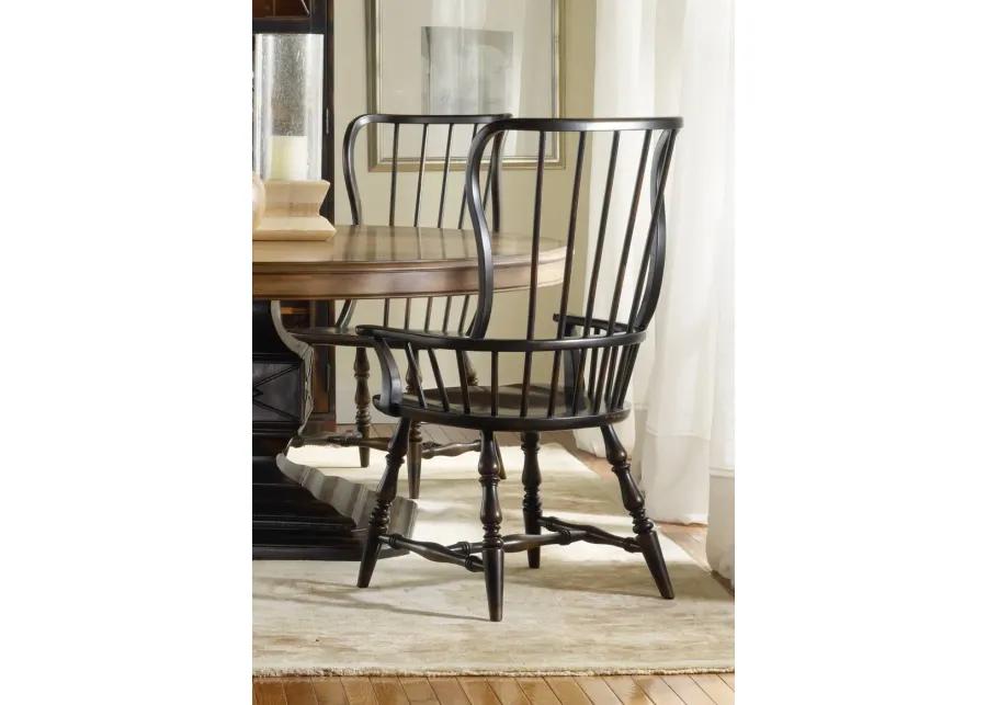 Sanctuary Spindle Arm Chair - Set of 2