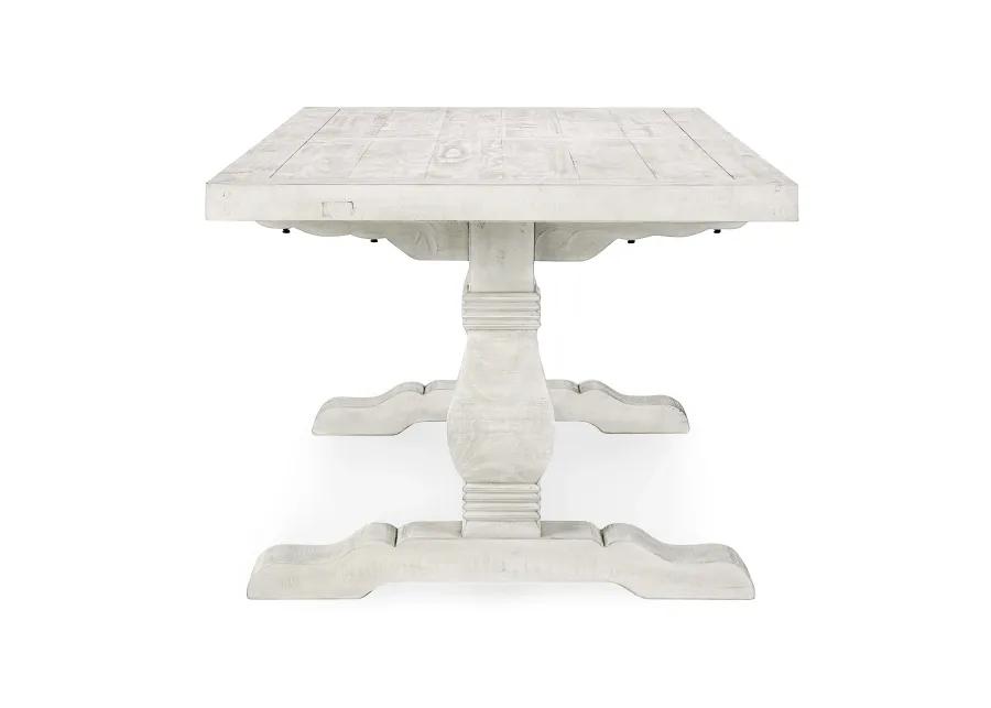 Quincy 94" Dining Table Nordic Ivory