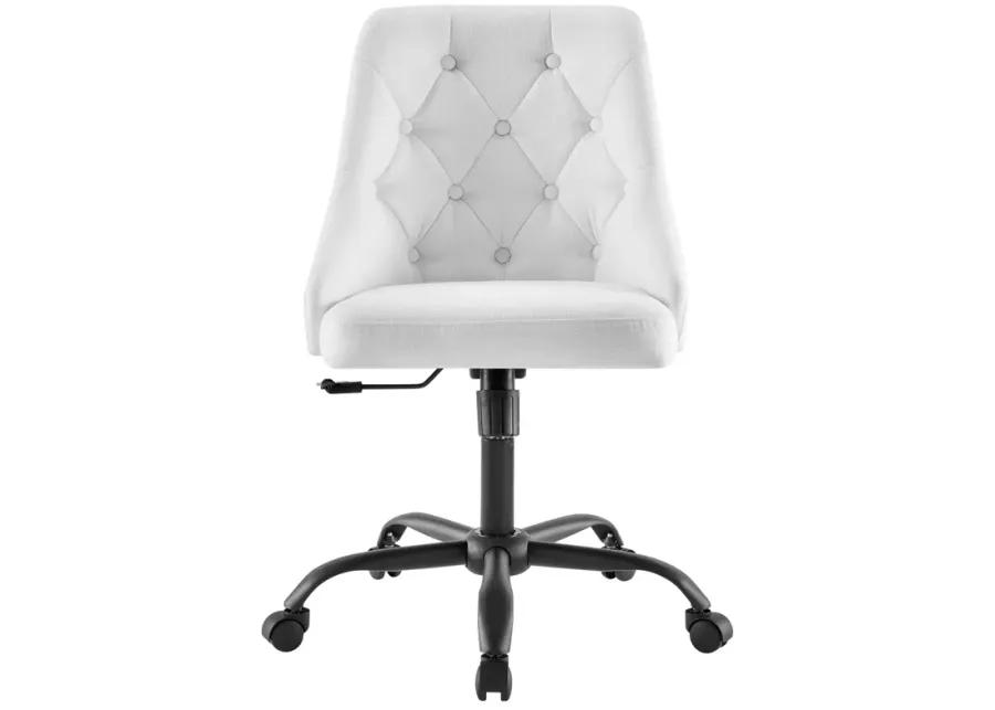 Distinct Tufted Swivel Upholstered Office Chair