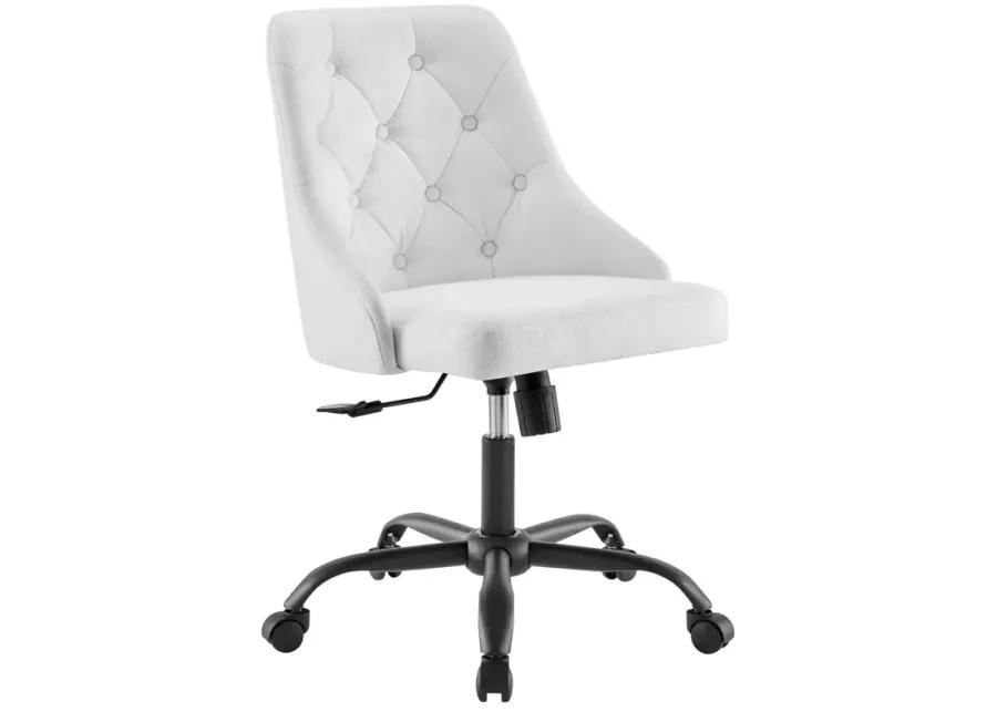 Distinct Tufted Swivel Upholstered Office Chair