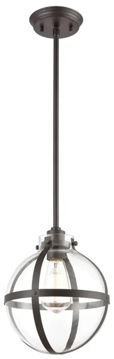 Cusp 9" Wide 1-Light Mini Pendant - Oil Rubbed Bronze