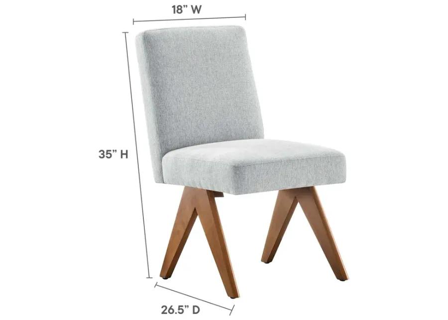 Lyra Fabric Dining Room Side Chair - Set of 2