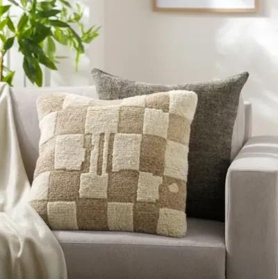 Balder BDR-002 20"L x 20"W Accent Pillow  - Down Insert