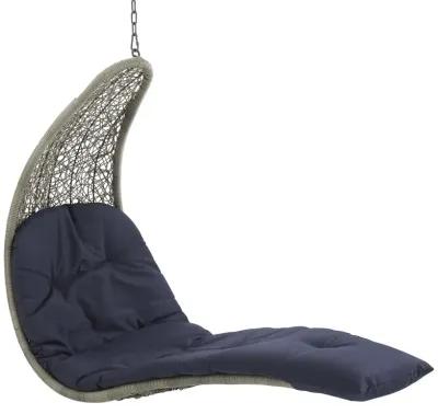 Landscape Hanging Chaise Lounge Outdoor Patio Swing Chair