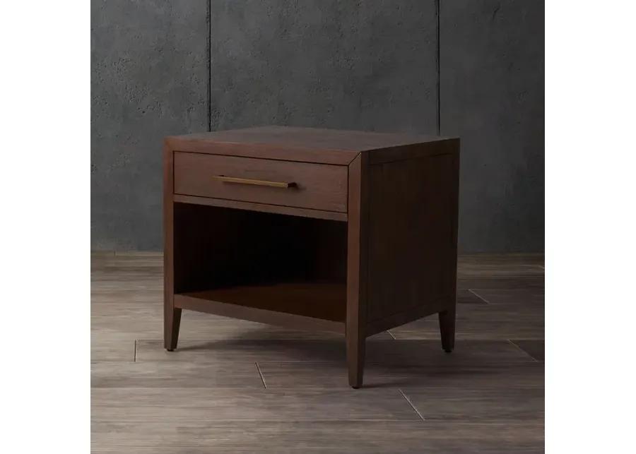 ARIELLA 1 DRAWER WD NIGHTSTAND