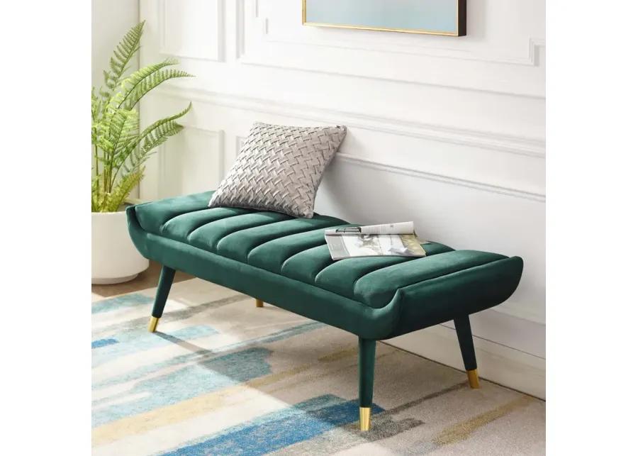 Guess Channel Tufted Accent Bench