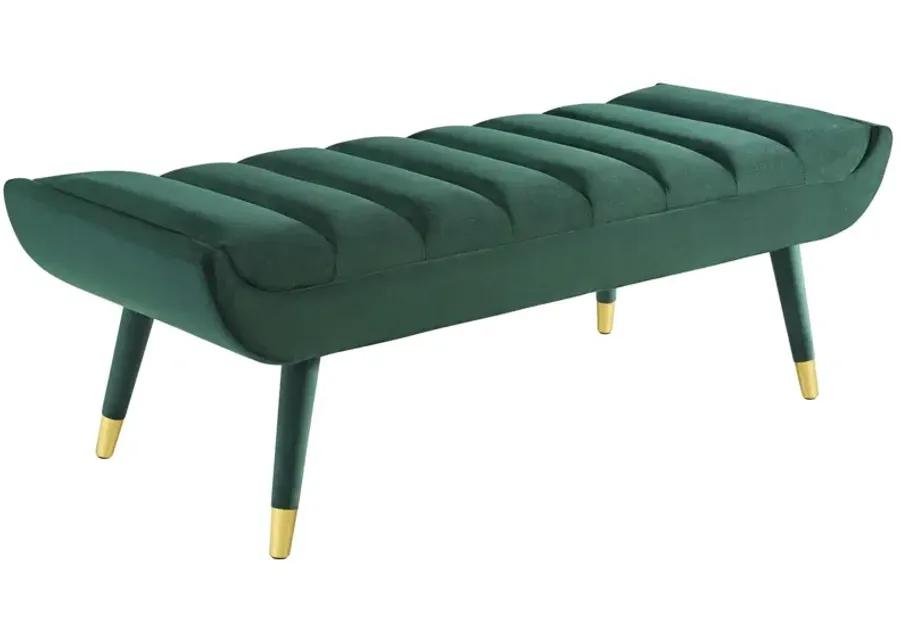 Guess Channel Tufted Accent Bench