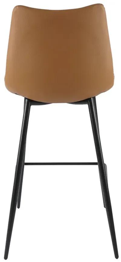 ALIBI COUNTER STOOL TAN-SET OF TWO