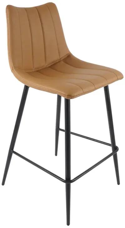 ALIBI COUNTER STOOL TAN-SET OF TWO