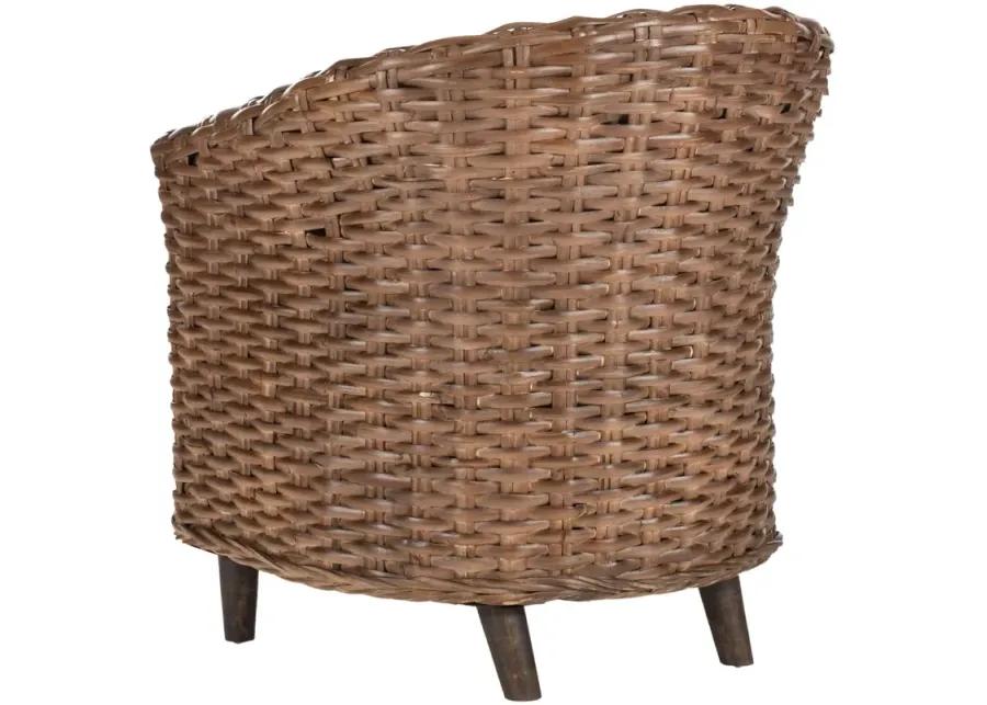 OMNI RATTAN BARREL CHAIR 