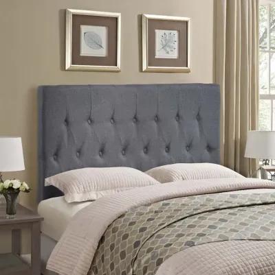 Clique Queen Upholstered Fabric Headboard