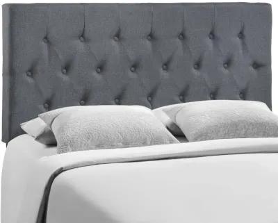 Clique Queen Upholstered Fabric Headboard