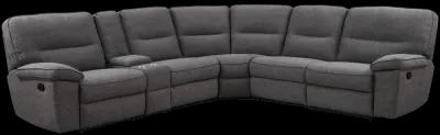 Alberta 6 Piece Modular Reclining Sectional Set