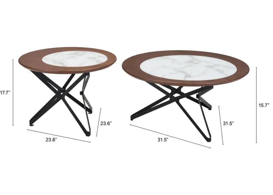 Anderson Coffee Table Set (2-Piece) Multicolor