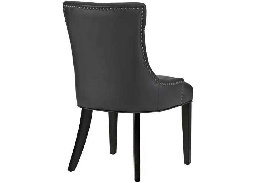 Regent Tufted Faux Leather Dining Chair