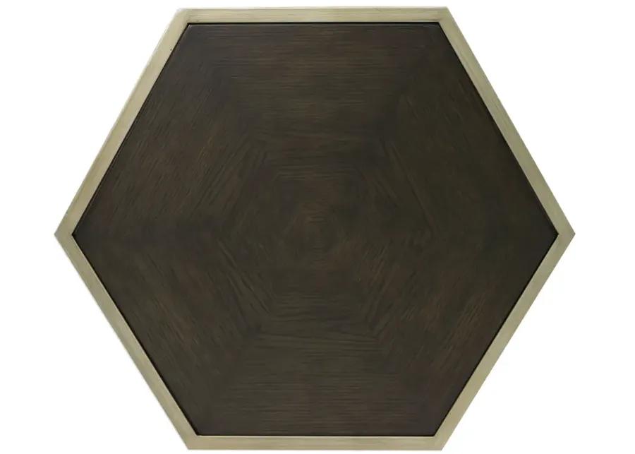 Alicia Geometric Accent Table