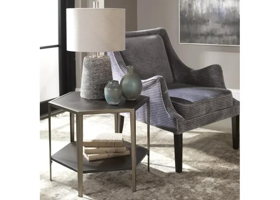 Alicia Geometric Accent Table