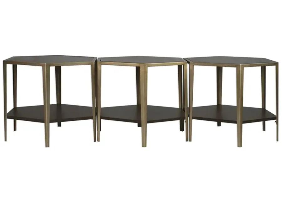 Alicia Geometric Accent Table