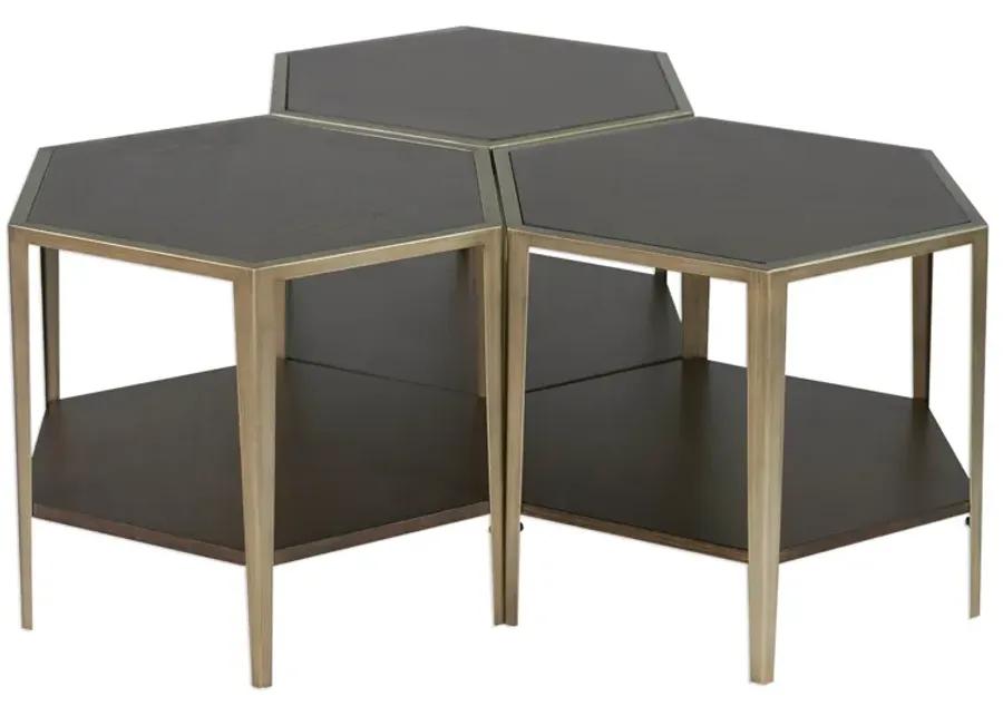 Alicia Geometric Accent Table