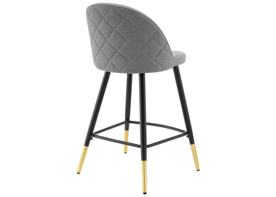 Cordial Fabric Counter Stools - Set of 2