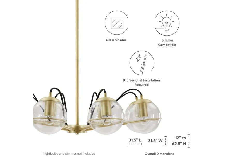 Hanna 8-Light Chandelier