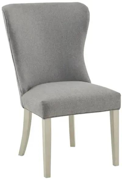 Madison Park Signature Helena Light Grey Dining Side Chair